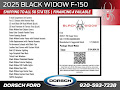 2025 Ford F-150 Black Widow