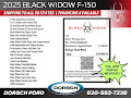 2025 Ford F-150 Black Widow
