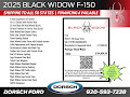 2025 Ford F-150 Black Widow