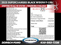 2025 Ford F-150 Black Widow SR