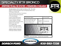 2025 Ford Bronco RTR