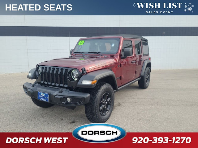 2021 Jeep Wrangler Unlimited Willys