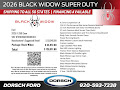 2026 Ford F-250SD Black Widow