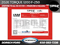 2026 Ford F-250SD Torque 1200