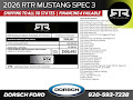2026 Ford Mustang RTR Spec 3