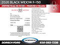 2026 Ford F-150 Black Widow