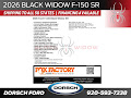 2026 Ford F-150 Black Widow SR