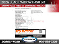 2026 Ford F-150 Black Widow SR