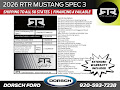 2026 Ford Mustang RTR Spec 3