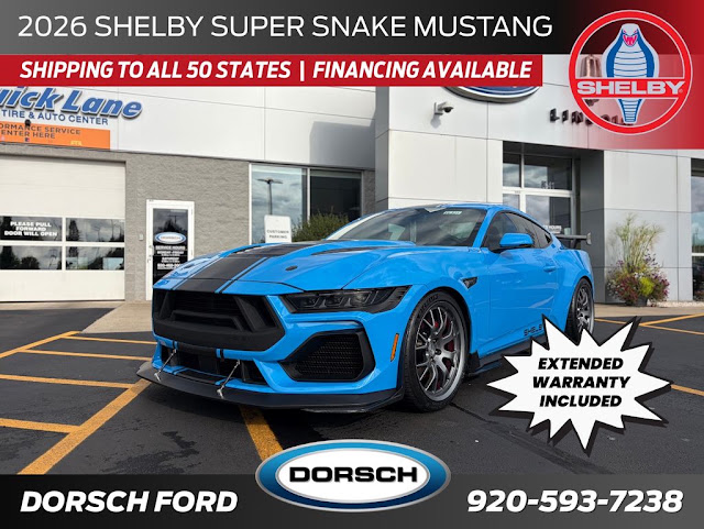 2026 Ford Mustang Shelby Super Snake